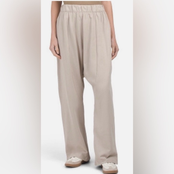 ZARA Slouchy Pull on Baggy Pants size medium - Picture 2 of 10